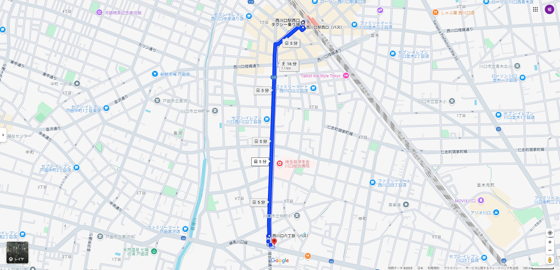 生旺株式会社へのアクセスマップ