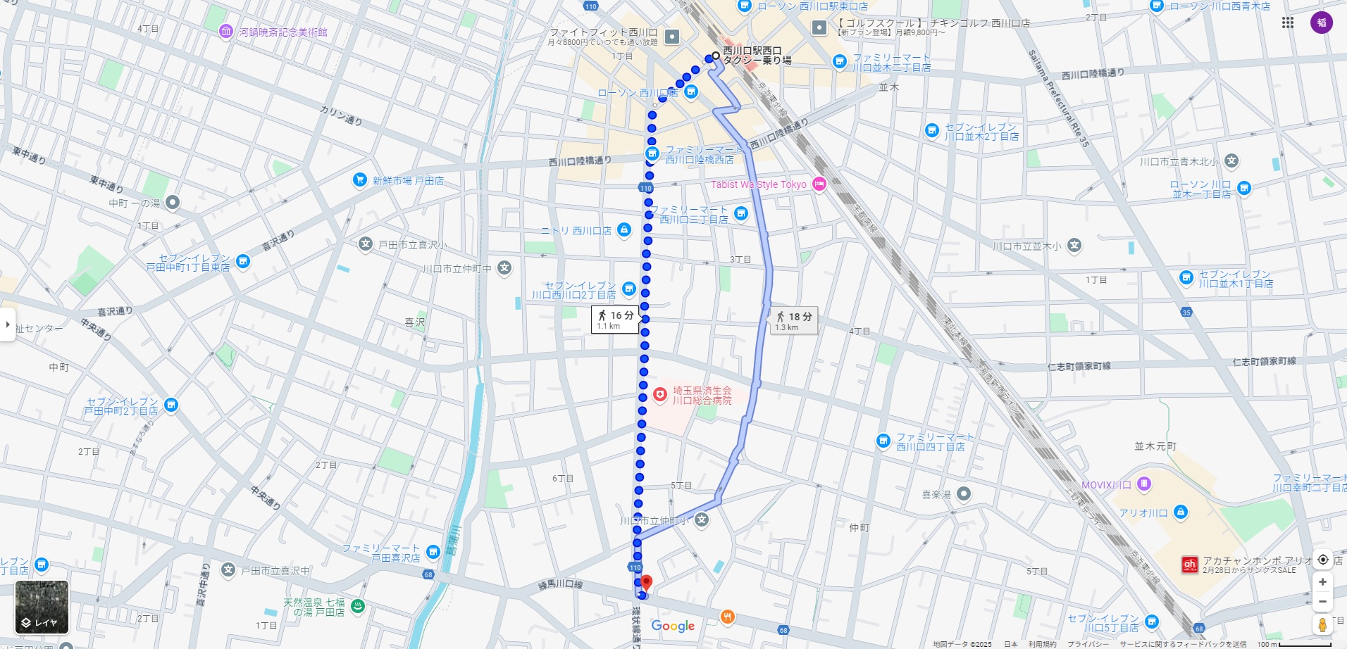 生旺株式会社へのアクセスマップ
